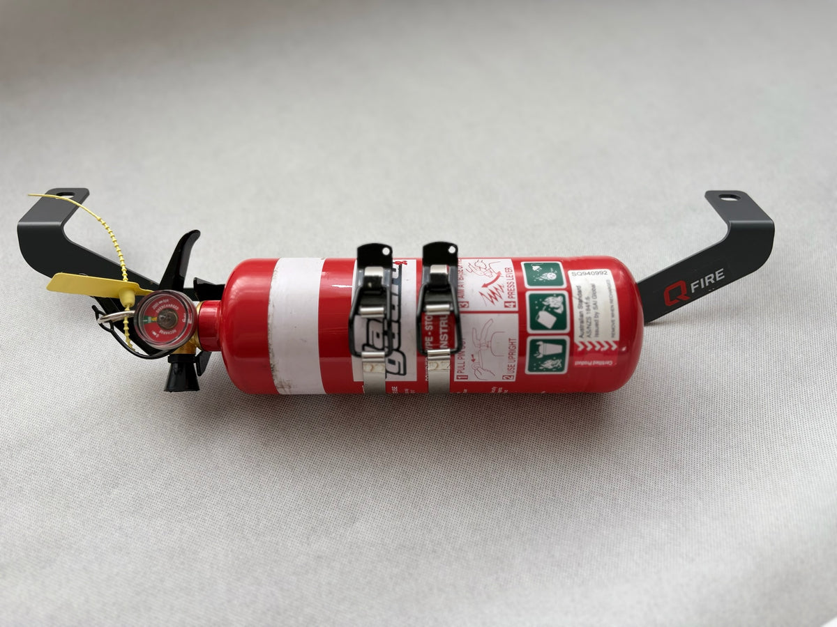 QFIRE Vehicle Fire Extinguisher Bracket - MY22+ TOYOTA COROLLA CROSS
