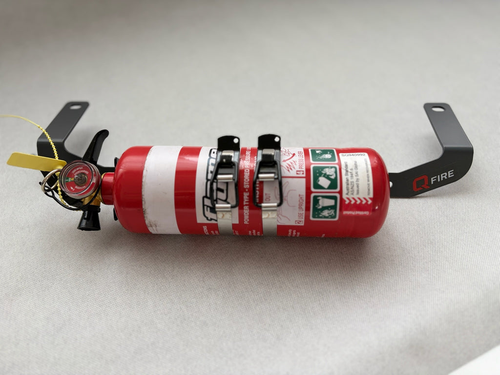 QFIRE Vehicle Fire Extinguisher Bracket - MY22+ MITSUBISHI OUTLANDER