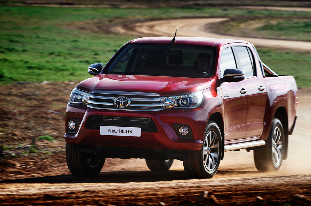 QFIRE Vehicle Fire Extinguisher Bracket - MY15+ Toyota Hilux